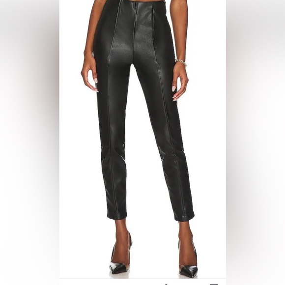 Banana Republic Vegan Leather Pants - Picture 1 of 9